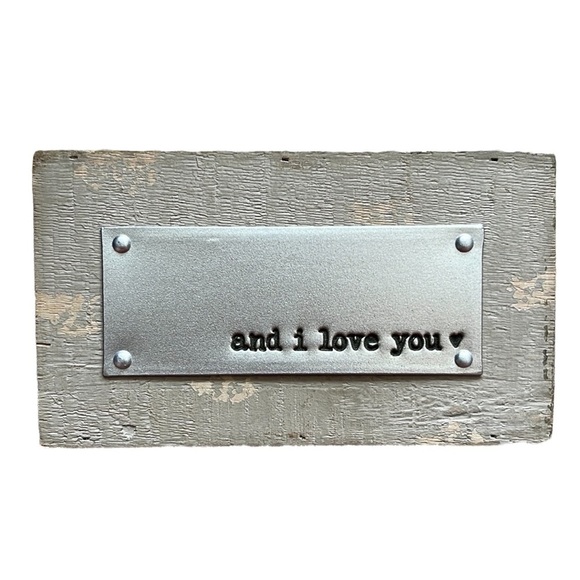 Other - ‼️4 FOR $20‼️ And I love you’ Wall Decor